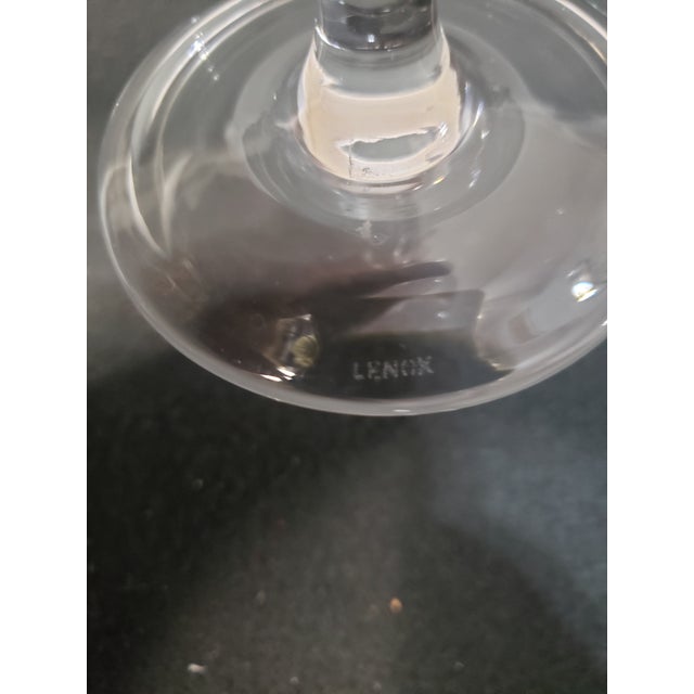 2000s Lenox Heather Pink Tulip Wine Glassware Set of 6 Chairish