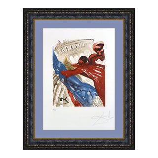 1970s Plate F, Salvador Dalí For Sale