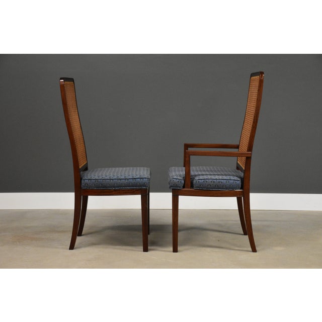 Mahogany and Cane Dining Chairs - Set of 6 For Sale In Boston - Image 6 of 9