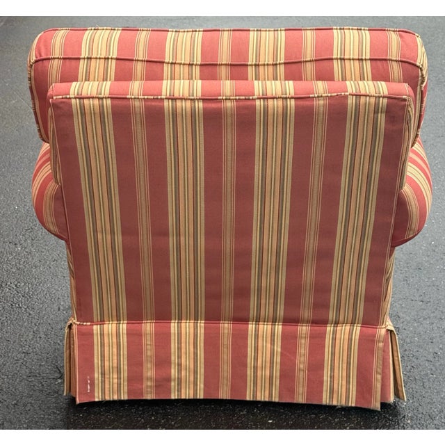 Traditional Masterfield Furniture Upholstered Chair For Sale - Image 3 of 9
