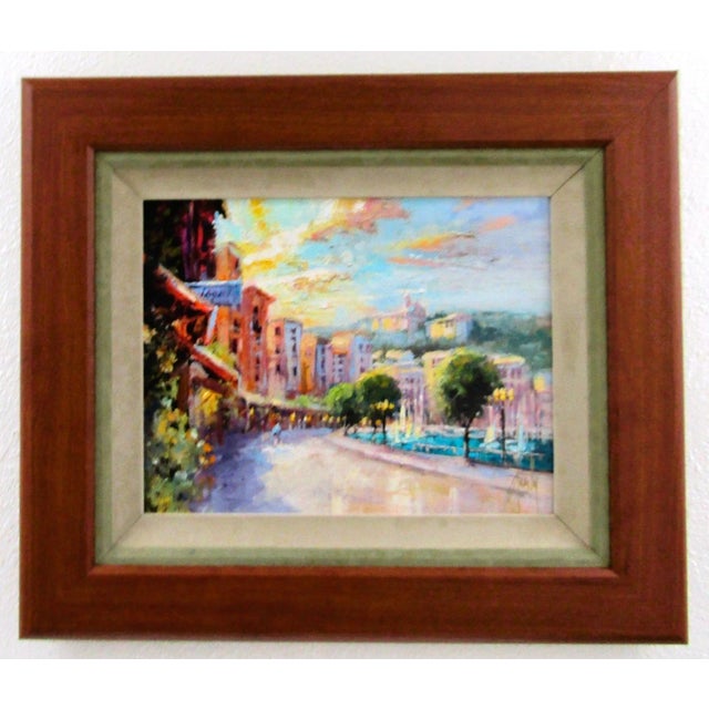 Steven Quartly Impressions Of St. Jean Limited Edition Canvas Giclee 43/200 Hand Embellished by the Artist Exquisite...