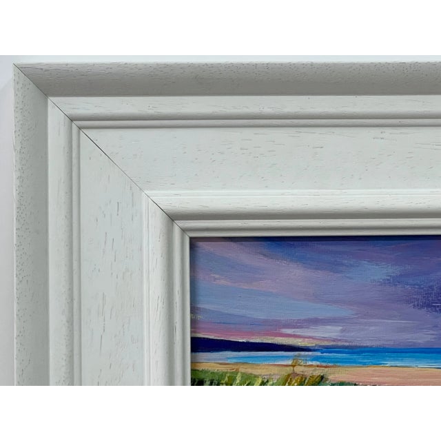 Green Miniature Beach Landscape of East Coast of Scottish Highlands by British Artist, 2022 For Sale - Image 8 of 9