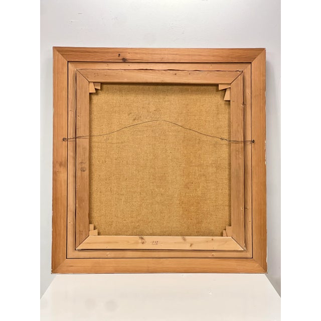 Striking large still life oil painting on canvas by Swedish artist Gösta Stenåsen, likely from the 1960s (undated)....