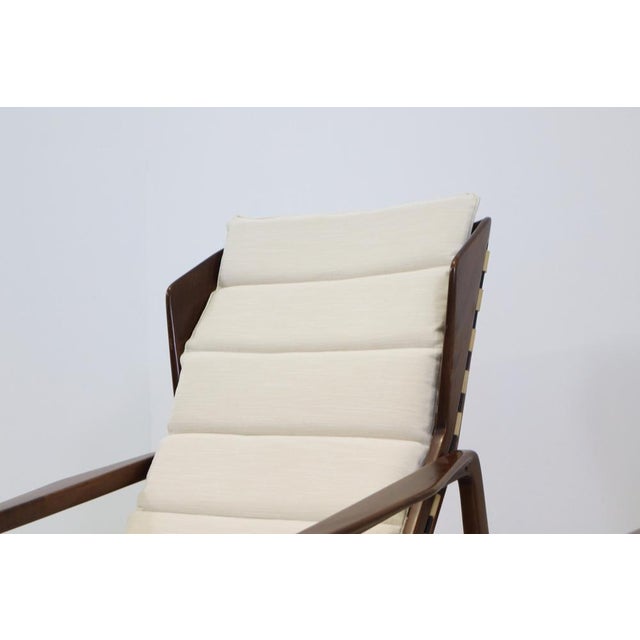Brown Vintage Lounge Chairs by Gio Ponti for Cassina, 1957, Set of 2 For Sale - Image 8 of 18