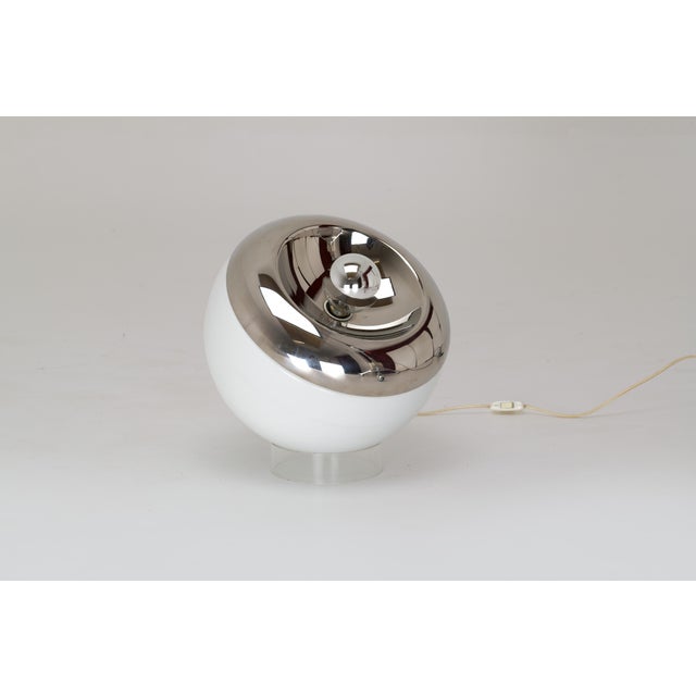 Orbital Glass Table Lamp by Piero De Martini for Falconi & Francesco Fois, 1970s For Sale - Image 13 of 13