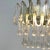 Silver Chandelier with Murano Drops in Silver Frame from Palwa, 1950s For Sale - Image 8 of 14
