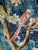 Aubusson French Tapestry Verdure Red Parrot in a Tree 18 Century For Sale - Image 6 of 15