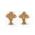 Tiffany and Co. Vintage Tiffany & Co. X 18k Yellow Gold 0.53ctw Diamond Clip on Earrings, Pair For Sale - Image 4 of 8