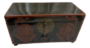 Late 19th Century Chinese Lacquered Chest