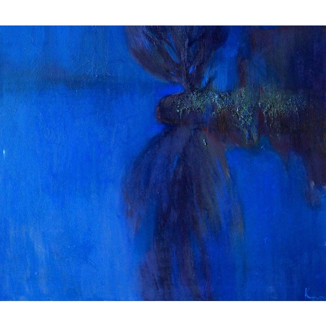 2010s Oil Painting Fog on the Lake Natalia Korf-Ivaniuk For Sale - Image 5 of 7