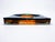 Square three-layer Murano glass ashtray or valet tray, submerged glass: emerald green, amber, and clear. AVMazzega...