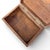 Wood Mid 20th Century Small Cedar Box With Iron Banding and Hardware For Sale - Image 7 of 8