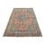 Tabriz Rug 9’7” X 12’7” Pink Wool Vintage Distressed Hand-Knotted Carpet For Sale