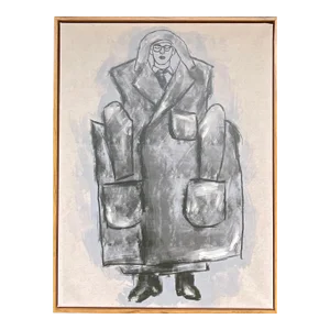 Thom Boy on Giclee Canvas, Framed
