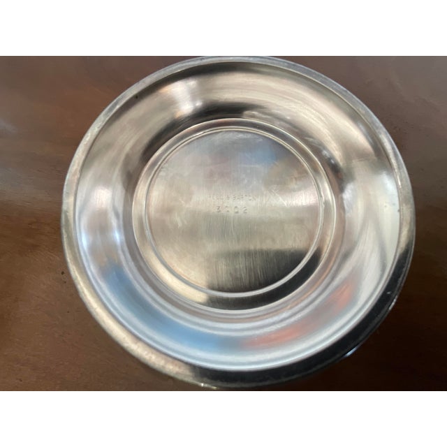 Mid 20th Century Nesting Lotus Bowl by Reed & Barton For Sale - Image 12 of 16