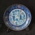 Early 20th Century Chinese Ceramic Plate,Blue and White Red Ground Porcelain Plate Hand Painted Butterfly and Flowers Pattern For Sale - Image 5 of 10