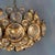 Gold Postmodern 24-Karat Gold-Plated 6-Light Chandelier by Gaetano Sciolari for Palwa, 1970s For Sale - Image 8 of 18