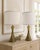 Mid-Century Modern 70s Vintage Brass Flared Trumpet Table Lamps Attributed to Tony Paul - A Pair For Sale - Image 3 of 12