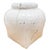 1990s Pair of Wabi Sabi Distressed White Glazed Clay Urns For Sale - Image 5 of 7