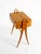 Wood Vintage Ash Wood Sewing Box Table, 1950s For Sale - Image 7 of 18