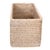Boho Chic Artifacts Rattan Rectangular Basket For Sale - Image 3 of 6
