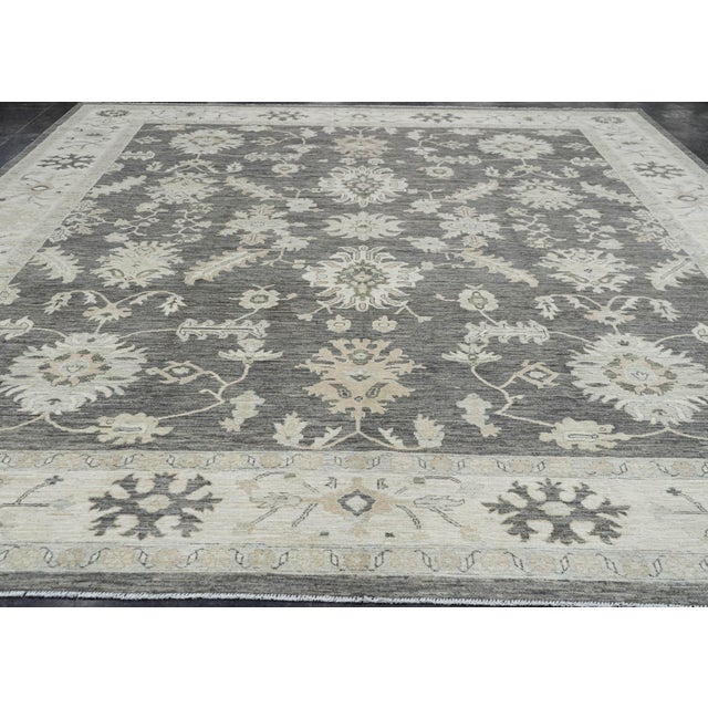 Oushak Rug 12'1" x 14'5" #23529 Explore a curated collection of hallway runners, wool rugs, and handmade masterpieces at ,...