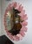 Gorgeous modern butterfly mirror made of Murano glass. Makes an impressive statement. Creates a beautiful focal point in...