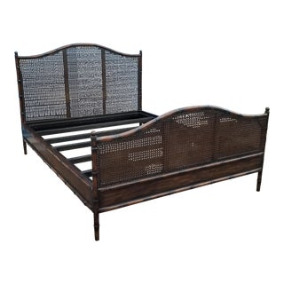 Queen Size Faux Bamboo Bed Frame For Sale