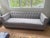 Custom Tufted Sofa With Feather/Down Bench Cushion For Sale - Image 10 of 12