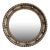English Regency Style Silver Gilt Wood Bullseye Convex Mirror, Circa 1930 For Sale