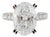 14k White Gold Igi CTW Oval Cut Lab Grown Diamond Accented Engagement Ring, Size 5.25 For Sale