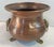 Mid 20th Century Vintage Hammered Copper Planter With Lion Masks For Sale - Image 5 of 8