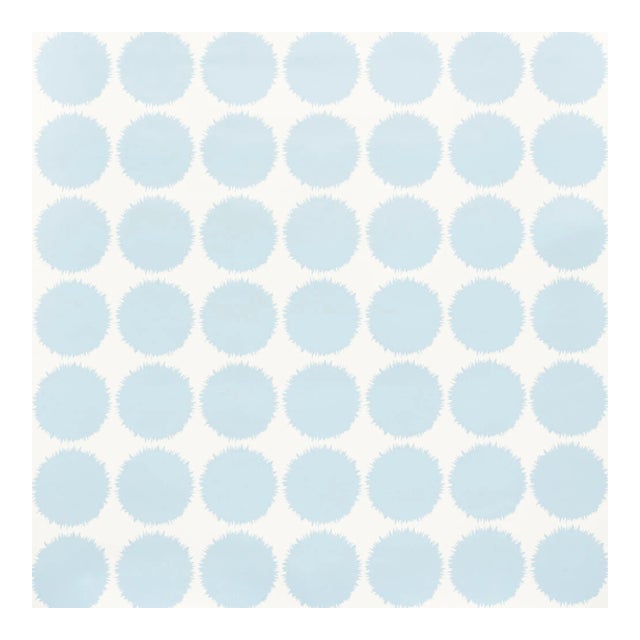 Sample - Schumacher Fuzz Wallpaper in Sky For Sale