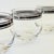 Mid 20th Century Mid Century Silver Striped Roly Poly Cocktail Glasses - Set of 4 For Sale - Image 5 of 7