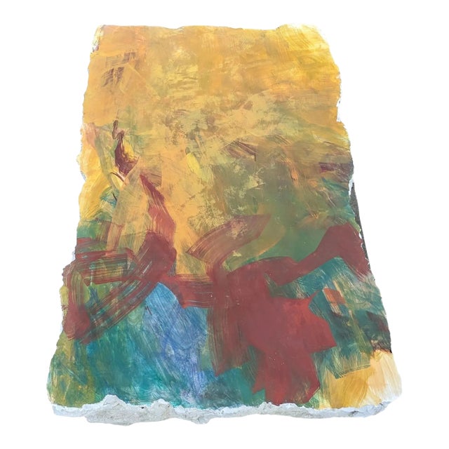 Monumental James Hyde Fresco on Styrofoam Abstract Modern Painting Installation Art 9' For Sale