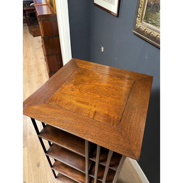 Antique Revolving Bookcase, 1890s For Sale - Image 5 of 7