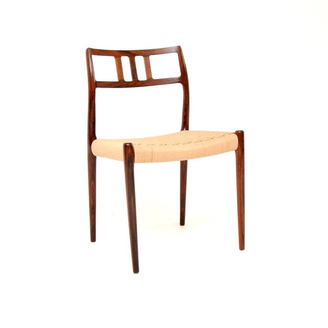 Vintage Danish Model 79 Chairs from Niels Moller, 1960s, Set of 4 For Sale - Image 9 of 15