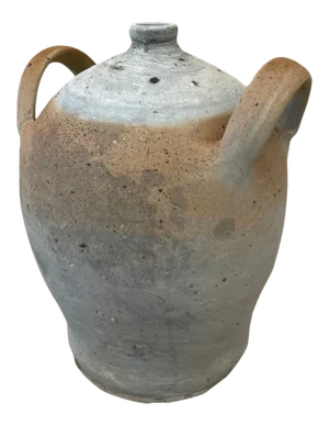 Vintage Mid-Century French Provincial Stoneware Pottery, Jar/Jug/Vase/Vessel