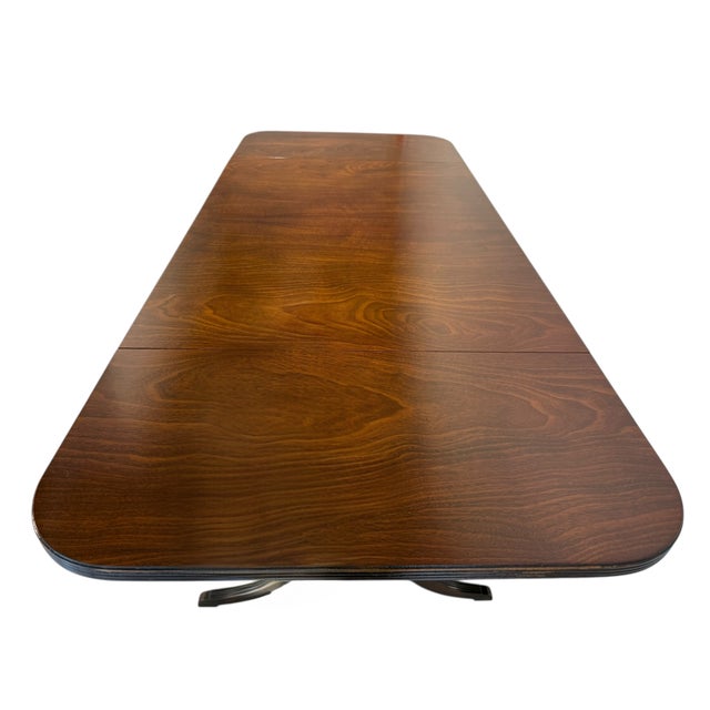 Brown 1920s Robert W Irwin Harp Table For Sale - Image 8 of 17