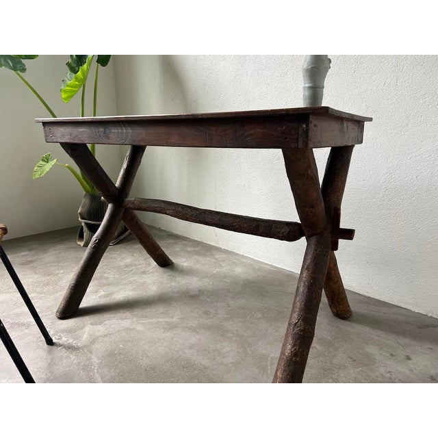 Walnut Desk, France, 1900s For Sale - Image 9 of 18