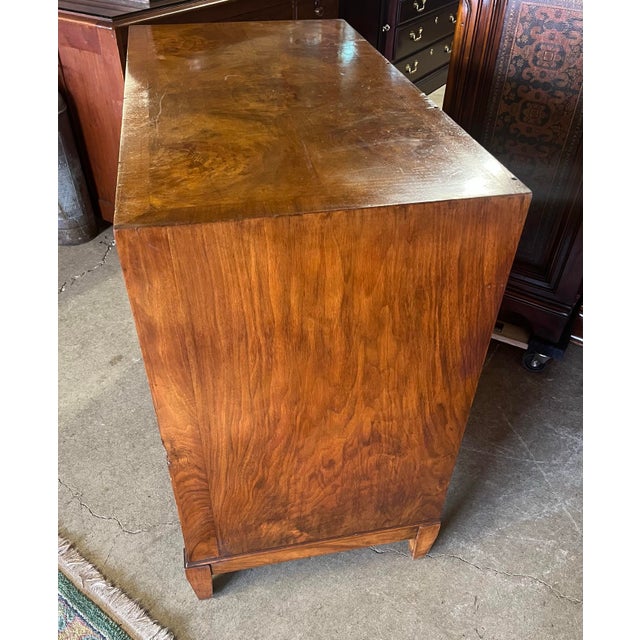 Antique Burlwood Chest For Sale - Image 10 of 11
