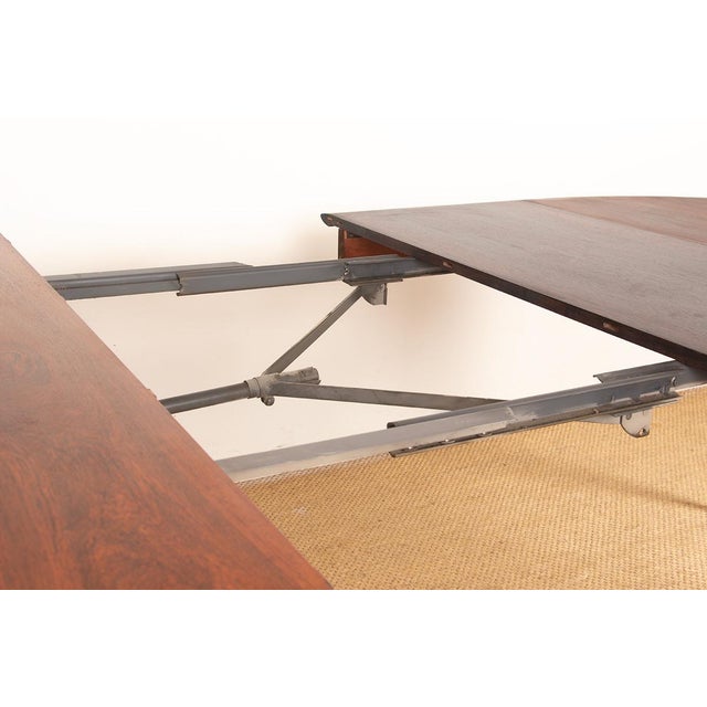 Danish Extendable Dining Table in Rosewood by Kai Lyngfeldt Larsen for Søren Willadsen, 1960s For Sale - Image 16 of 18