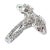 Contemporary Louis Vuitton LV Monogram Signature Diamond Fusion White Gold Ring, Size 5.75 For Sale - Image 3 of 12