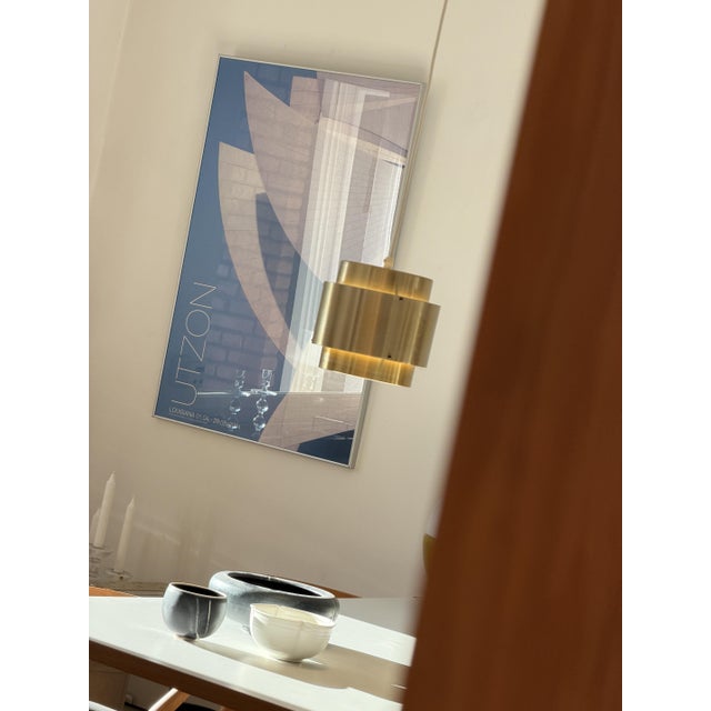 Mid-Century Modern Swedish Brass Pendant Lamp, 1970s For Sale - Image 13 of 16