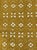 Vintage African Large Mustard & White Mud Cloth Textile Mali 64" by 43" For Sale In New York - Image 6 of 7