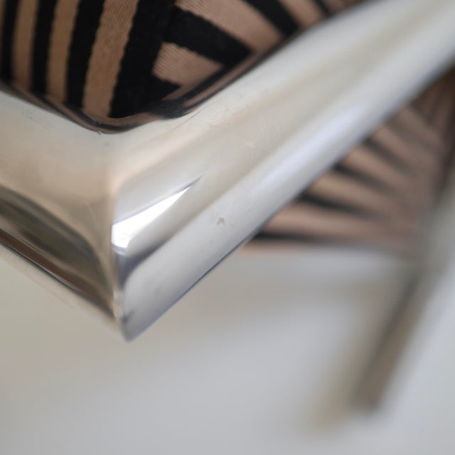 Metal Plato Ginello Lounge Chair For Sale - Image 7 of 7