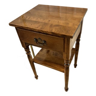 Vintage Ethan Allen Side Table/Nightstand For Sale