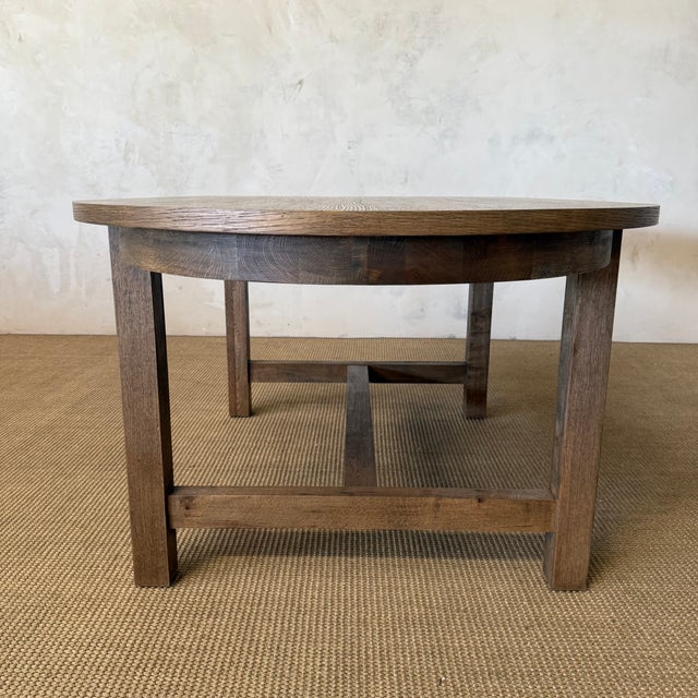2020s Amber White Oak Dining Table in Montana Brown Finish For Sale - Image 5 of 12