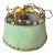 Vintage Italian Tole Metal Drum Shade Pendant Lighting For Sale