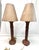 Vintage Faux Bamboo Table Lamps With Patinated Finish, Pair For Sale - Image 10 of 12